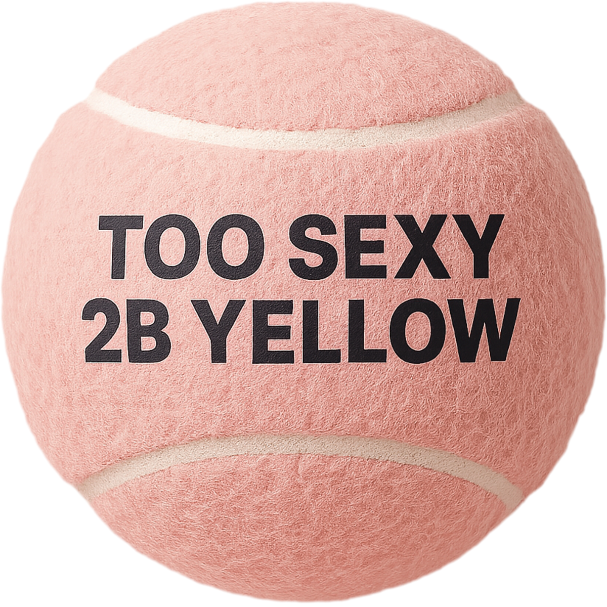 Padelball – Too Sexy 2b Yellow – Rosé-Beige (3er-Bundle = 9 Bälle)