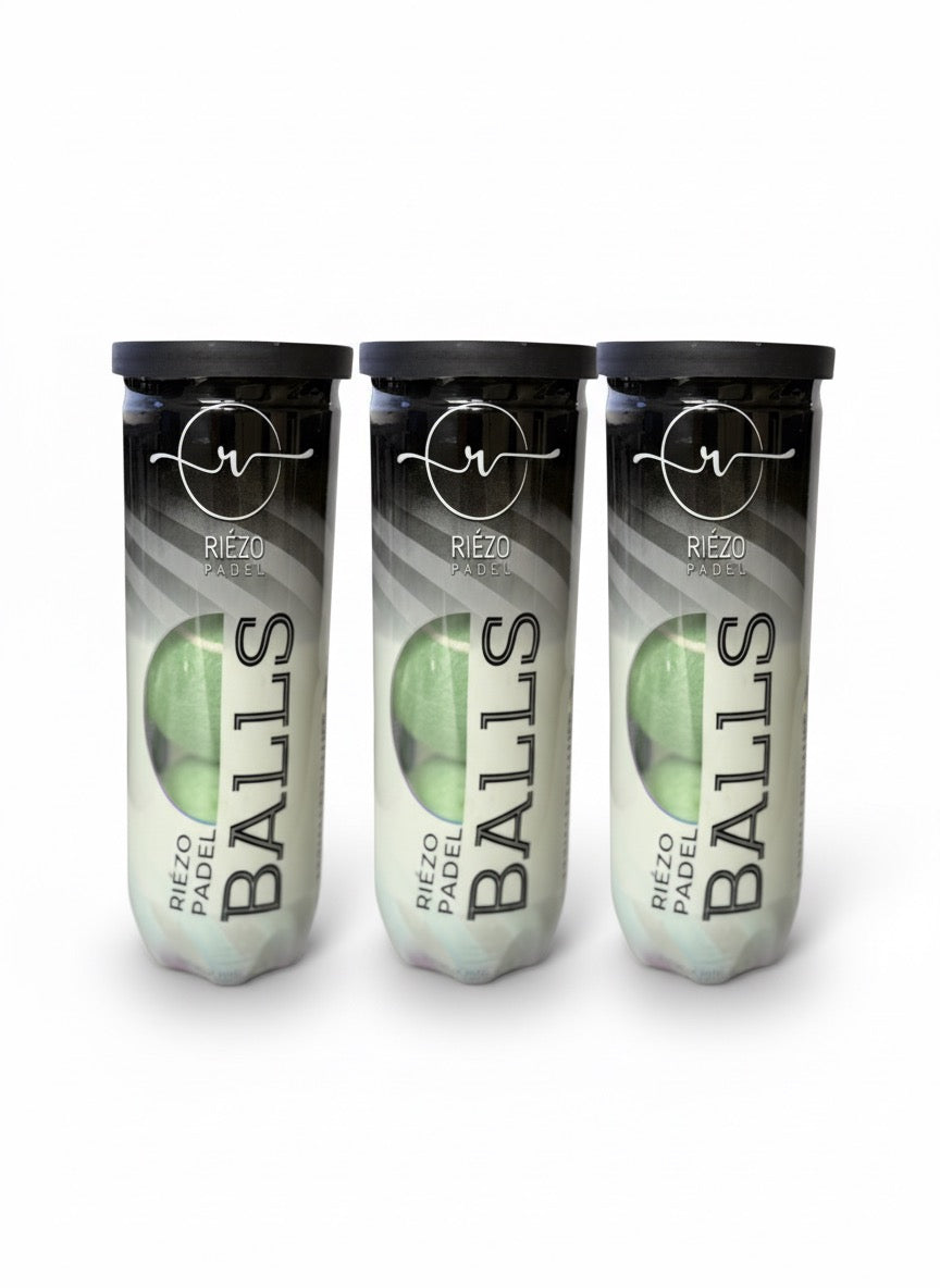 Padelball – Vamos, Loco! – Mintgrün (3er-Bundle = 9 Bälle)