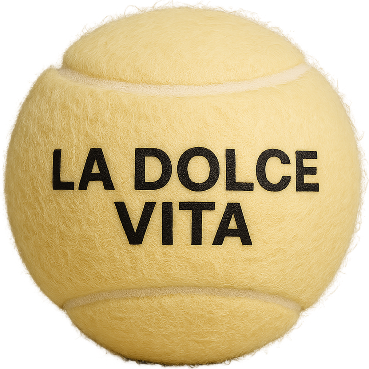 La Dolce Vita – Vanille-Beige Padelbälle – 3er-Pack