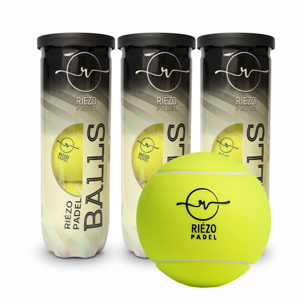 Riezo Padelbälle – 9er-Pack | Classic