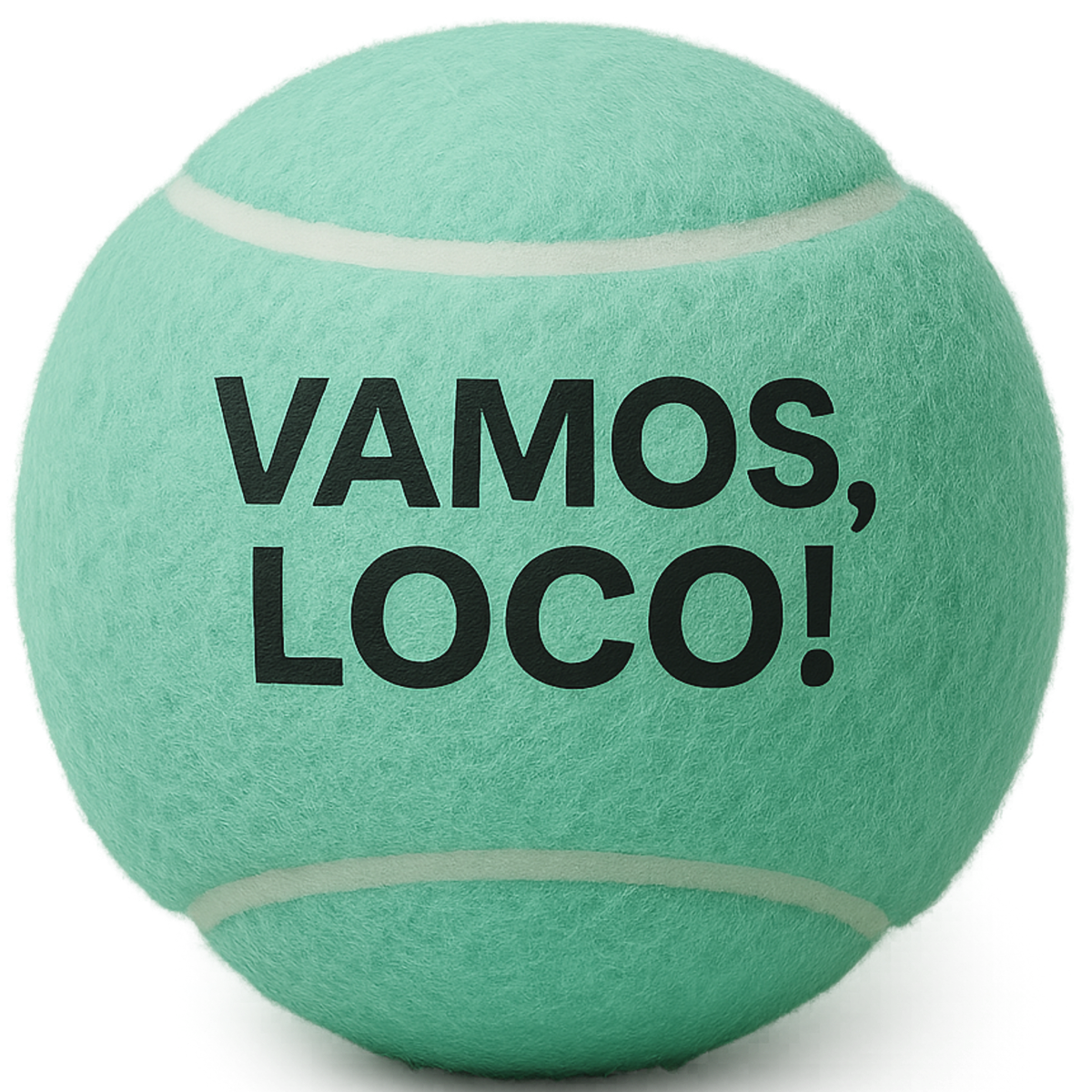 Padelball – Vamos, Loco! – Mintgrün (3er-Bundle = 9 Bälle)