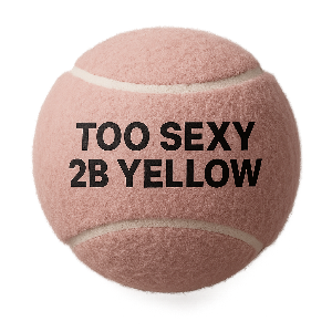 Riezo Padelbälle – Too Sexy to be Yellow Rosé-Beige (Beige), 3 Bälle Premium Edition