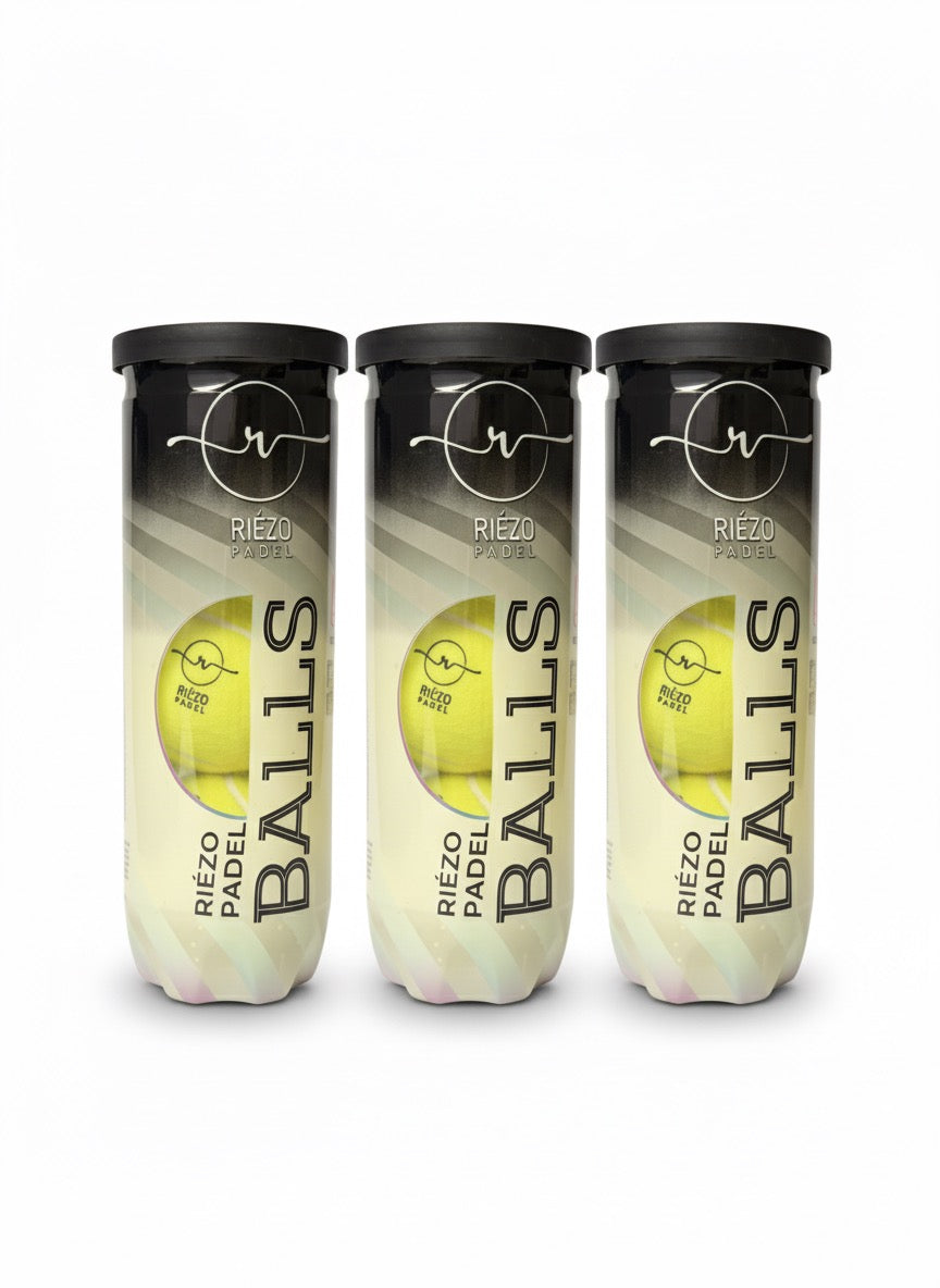 Riezo Padelbälle – 9er-Pack | Classic